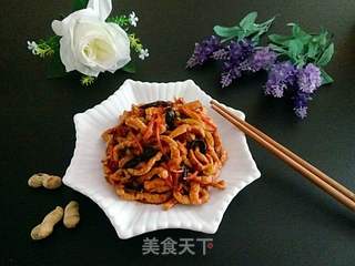 鱼香肉丝的做法步骤:12