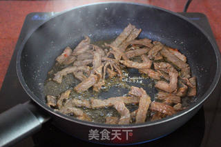 下酒菜,泡椒牛肉的做法步骤:4