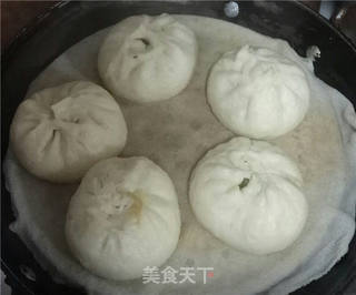 青菜肉包的做法步骤:10
