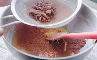 草莓可可裸蛋糕的做法步骤:6