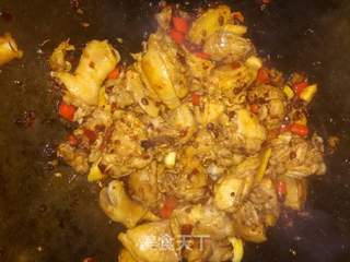 香辣鸭煲的做法步骤:7