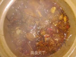 香辣鸭煲的做法步骤:12