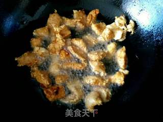 溜肉段的做法步骤:10