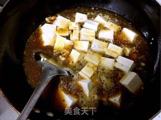麻婆豆腐的做法步骤:10