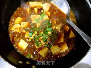 麻婆豆腐的做法步骤:14