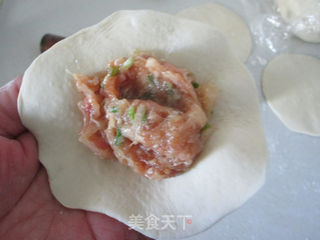萝卜丝猪肉馅饼的做法步骤:9