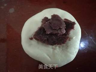 花环豆沙卷的做法步骤:8