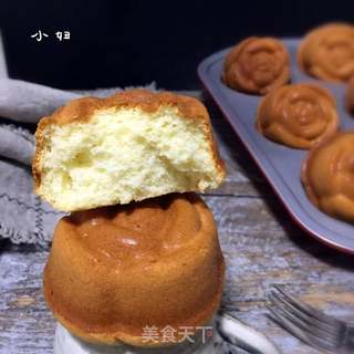 蜂蜜小蛋糕的做法步骤:12