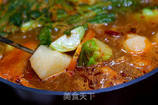 自制番茄火锅汤底----可以喝的火锅汤的做法步骤:16