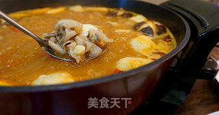 自制番茄火锅汤底----可以喝的火锅汤的做法步骤:13