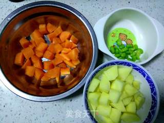 咖喱土豆盖饭的做法步骤:3