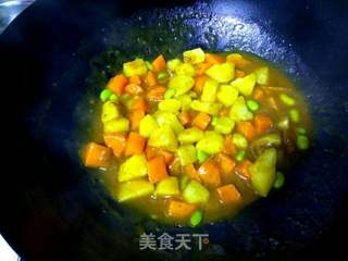 咖喱土豆盖饭的做法步骤:8
