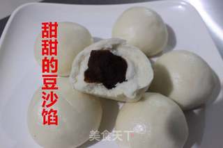 豆沙包的做法步骤:11