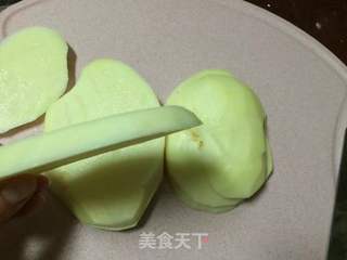 农家特色炒块垒的做法步骤:2