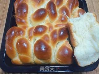 #烤箱美味#老式面包的做法步骤:22