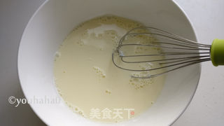 抹茶毛巾卷的做法步骤:2