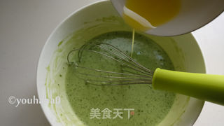 抹茶毛巾卷的做法步骤:4