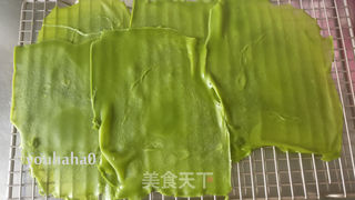 抹茶毛巾卷的做法步骤:10