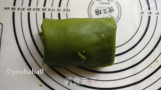 抹茶毛巾卷的做法步骤:15