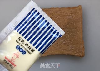 小雪人吐司的做法步骤:3