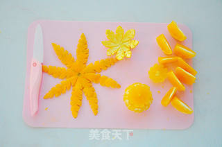 苹果橙子水果拼盘的做法步骤:4
