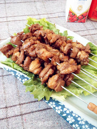 烤羊肉串的做法步骤:11