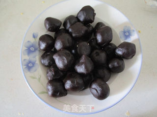 南瓜豆沙饼的做法步骤:9