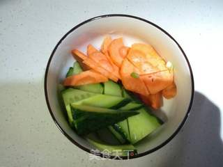 蚝油香菇炒杂蔬的做法步骤:2