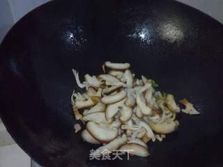 蚝油香菇炒杂蔬的做法步骤:7