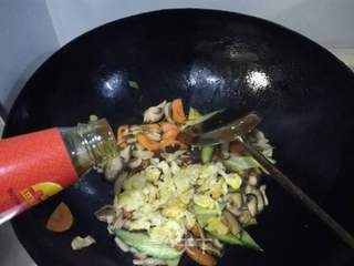 蚝油香菇炒杂蔬的做法步骤:10