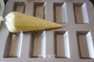 #烤箱美食#清柠口味费南雪的做法步骤:6