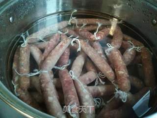 黑胡椒脆皮肠的做法步骤:16