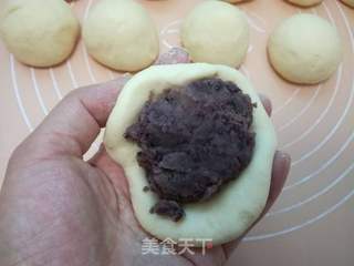 玉米面豆包的做法步骤:8
