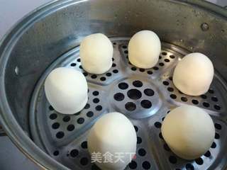 玉米面豆包的做法步骤:11