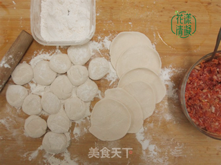 冬至温补|羊肉水饺的做法步骤:6