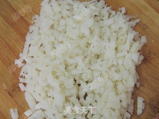 珍珠藕丸子的做法步骤:3