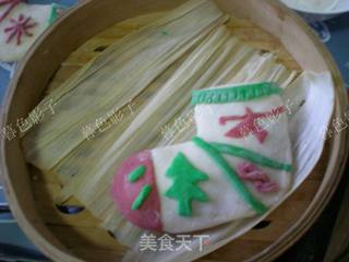 不用烤的圣诞花袜子的做法步骤:12