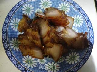 干锅腊肉杏鲍菇的做法步骤:4
