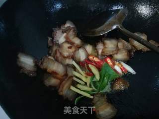 干锅腊肉杏鲍菇的做法步骤：10