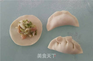 白菜猪肉水饺的做法步骤:6