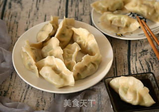 白菜猪肉水饺的做法步骤:9