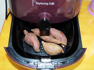 空气炸锅烤红薯的做法步骤:6