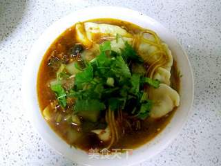 粉汤水饺的做法步骤:16