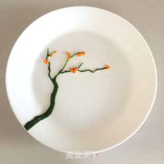 二十四节气餐盘画——秋分的做法步骤:7