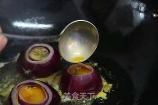洋葱培根鸡蛋堡的做法步骤:6