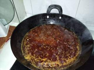 私房杏鲍菇牛肉酱的做法步骤:7