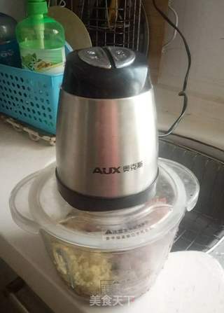 私房杏鲍菇牛肉酱的做法步骤:5