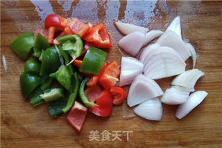 大盘鸡的做法步骤:4