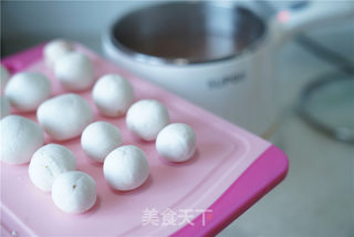 玫瑰红糖汤圆的做法步骤:10