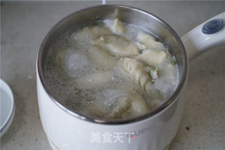 银鱼鲜肉汤饺的做法步骤:7